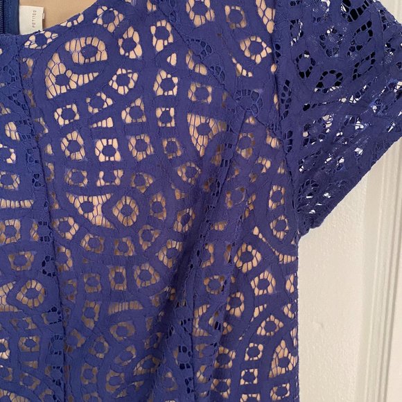 SEXY BLUE LOFT MINI DRESS - Picture 4 of 4